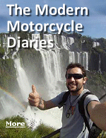 ''Modern Motorcycle Diaries'' documents the journey of Alex Chacn, from Texas, to the southern tip of South America, and then around the world.